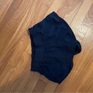 Lululemon Navy hotty hot shorts